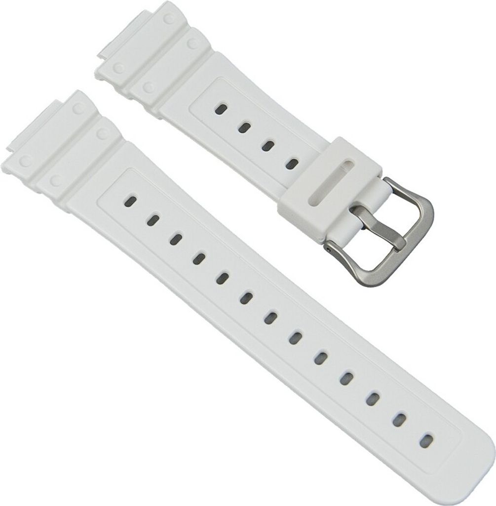 Casio G-Shock Ersatzband | Resinband > weiß > DW-D5600P-7 > DW-D5600P