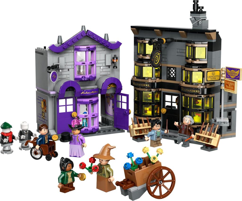 LEGO Harry Potter Ollivanderův obchod a Obchod madame Obrázek produktu 