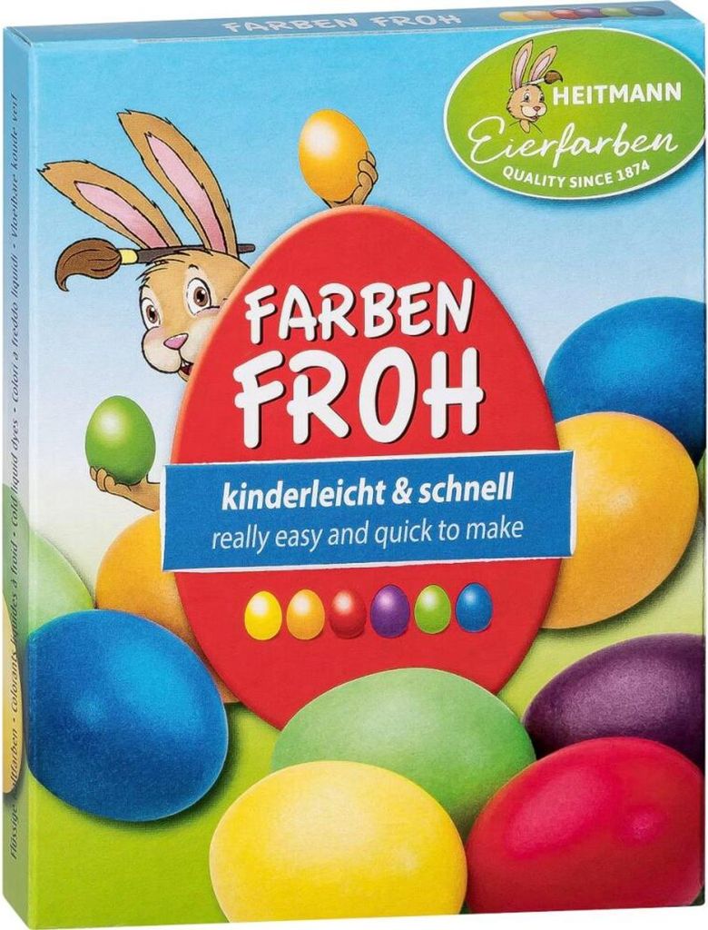 HEITMANN Eierfarben 1017049 Eierfarben Farben-Froh Immagine del prodotto 