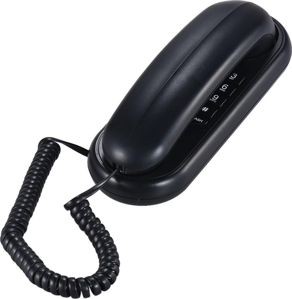 Tragbares schnurgebundenes Telefon-Telefon pausiert / Wahlwiederholung / grelles Wand-einbaubares Basis-Hörer für Haus-Home Call-Center-Büro-Fir...
