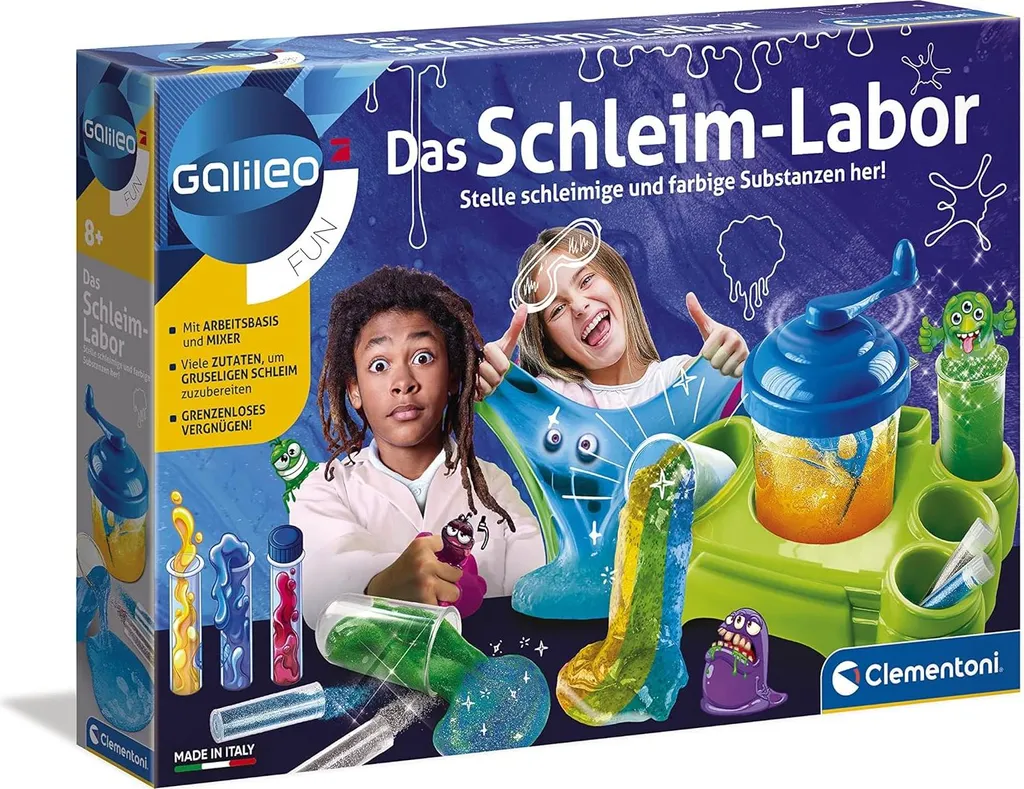 Galileo Le Laboratoire de Slime - Coffret Expérience Gelée Créative