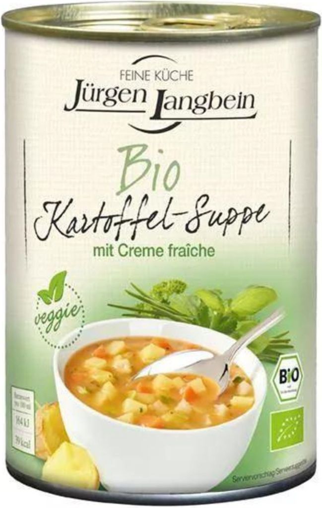 Jürgen Langbein  Kartoffel-Suppe, 400 ml Produktbild 