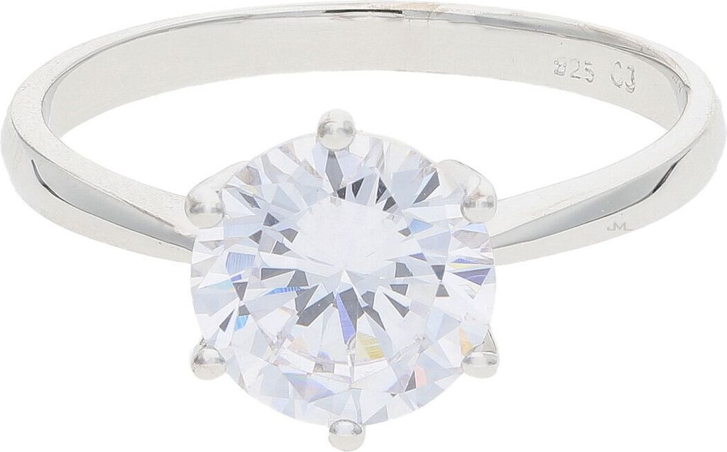 JuwelmaLux Ring 925 Silber mit Zirkonia JL10-07-2896 54 Produktbild 