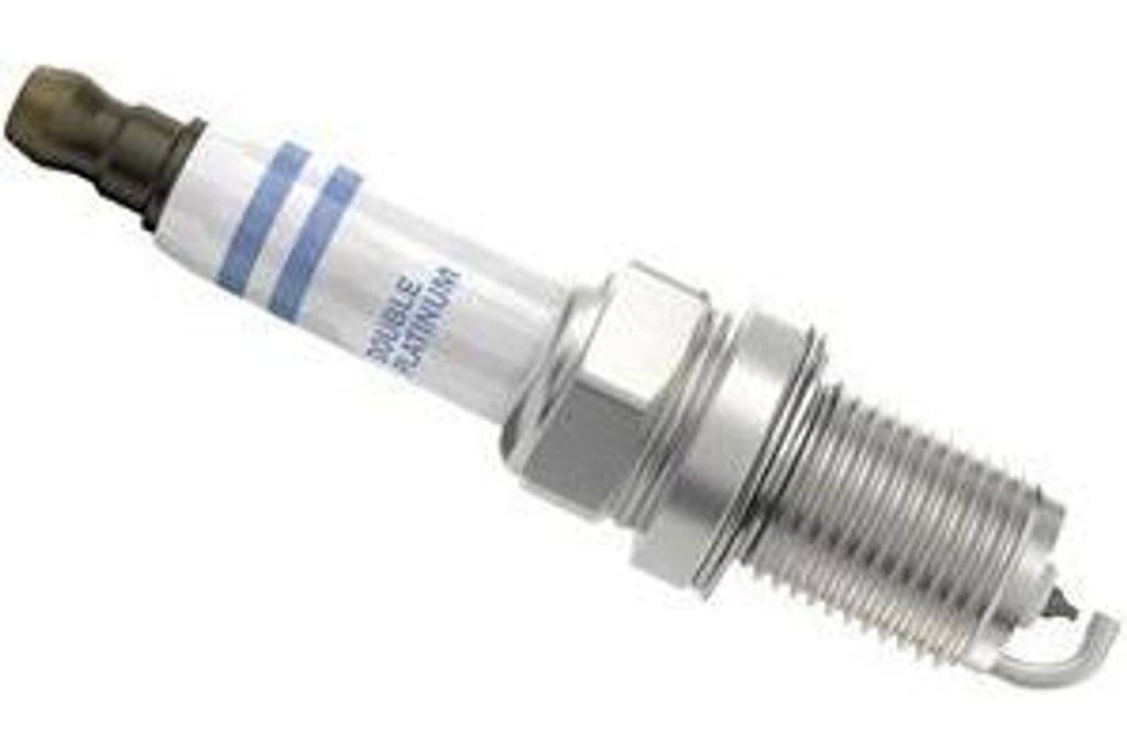 BOSCH 0 242 236 511 Zündkerze Double Platinum OE 9004851183 kompatibel mit A-Klasse, B-Klasse