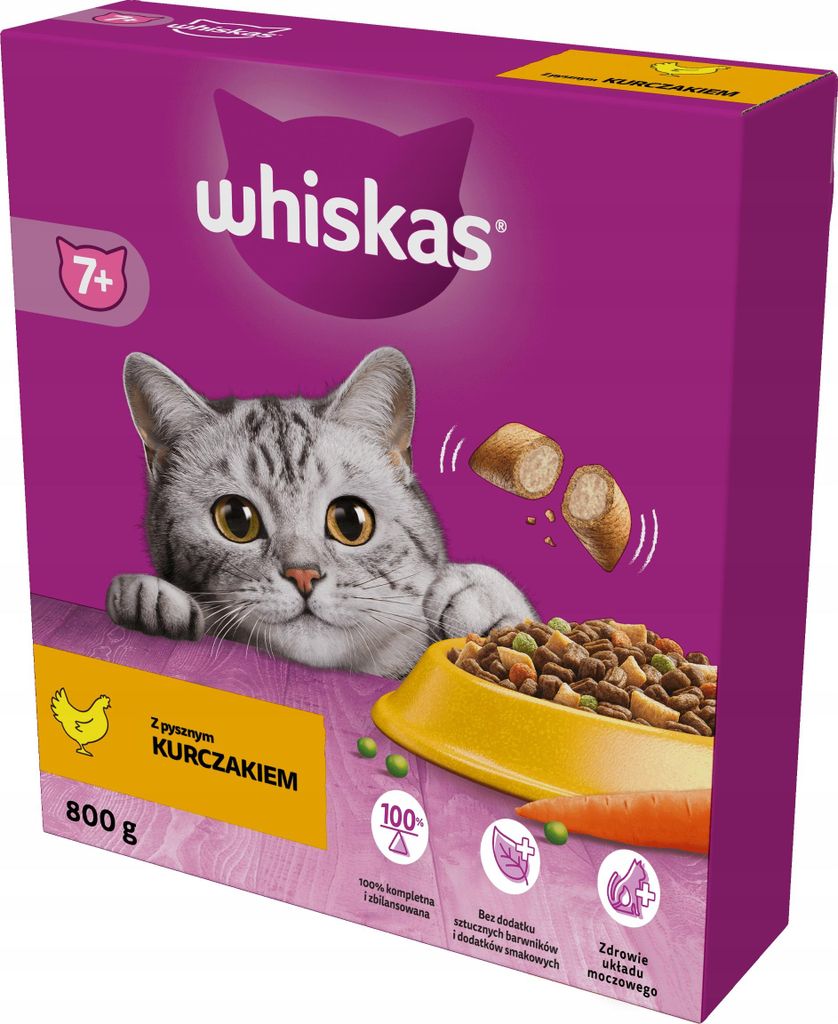 Whiskas Adult z kurczakiem - karma dla kota - 800 g Obrázek produktu 