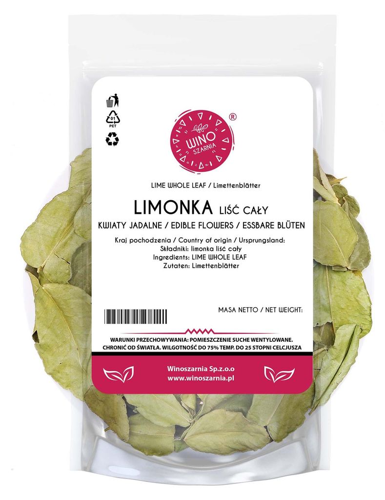 Feuilles de citron kaffir séchées entières – 1 kg de Image du produit 