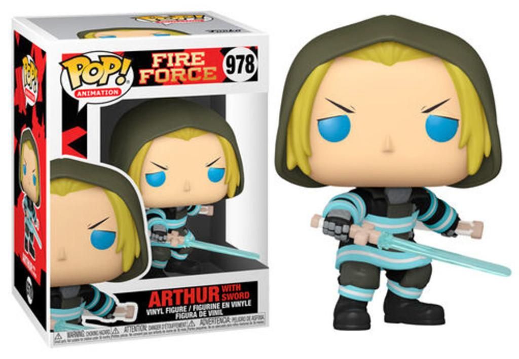 Fire Force - Statuetta Arthur With Sword Ver. Funko Pop Immagine del prodotto 