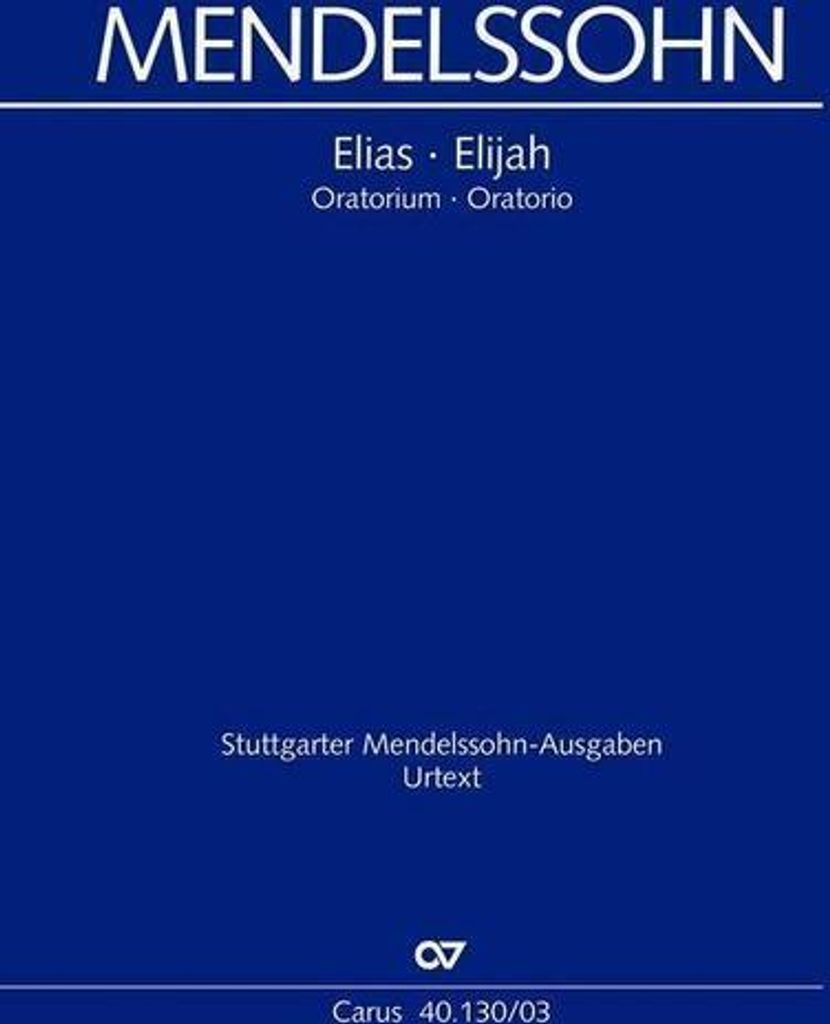 Elias (Klavierauszug)