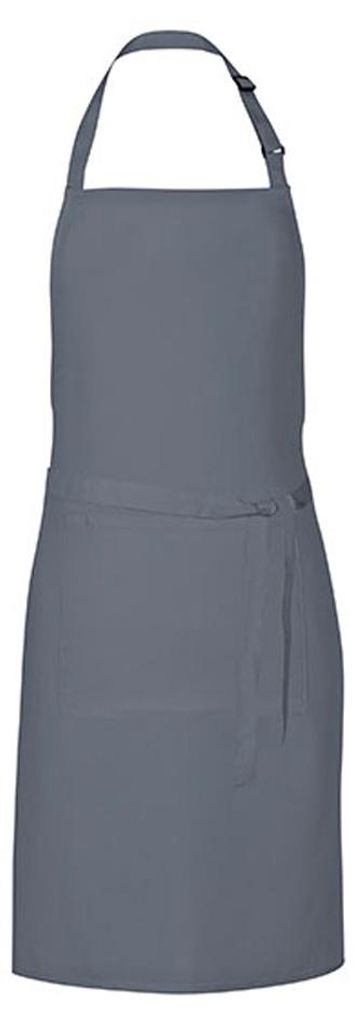Link Kitchen Wear - Latzschürze "Grill" LT3515 (Einheitsgröße) (Dunkelgrau)