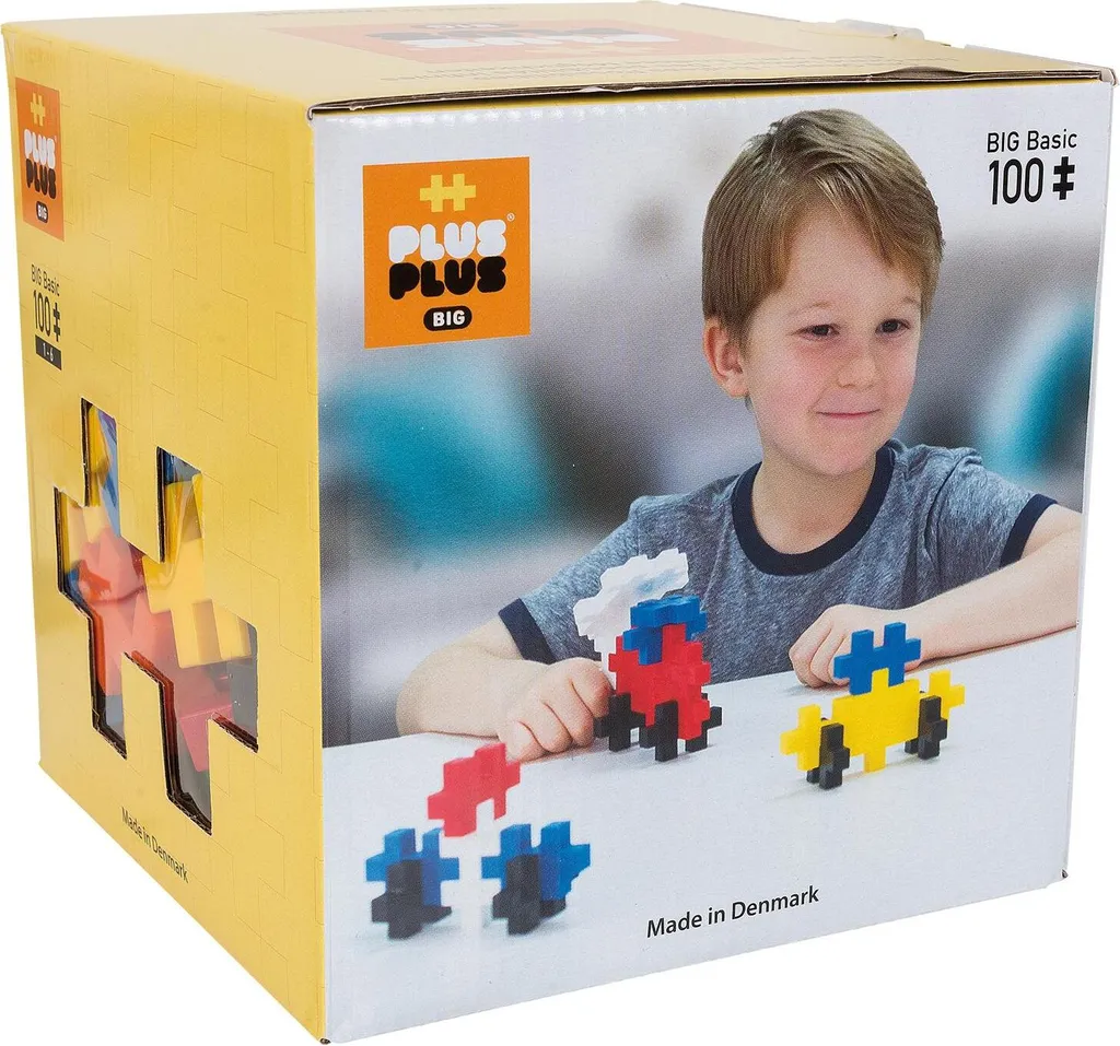 Jeu de construction premier âge Plus-Plus Big Basic 100 el multicolore - 3