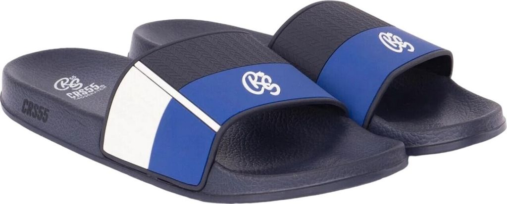 Crosshatch - Herren Badesandale "Rentrays" BG1445 (42 EU) (Blau)