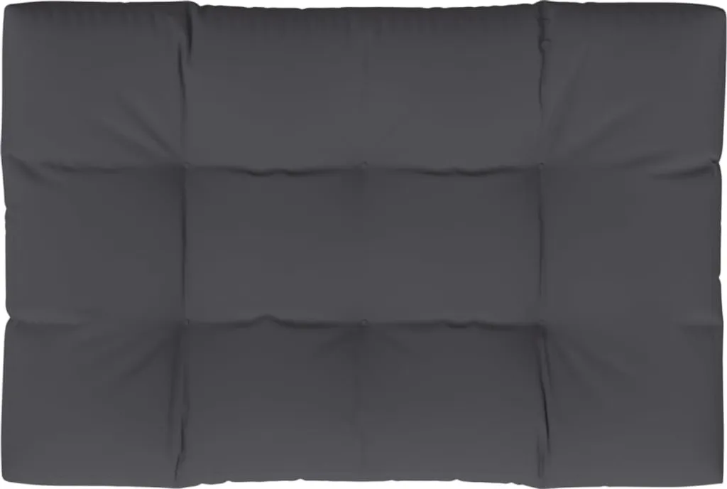Offerta Cuscino Pallet 120x80x12 cm Tessuto Antracite - vidaXL