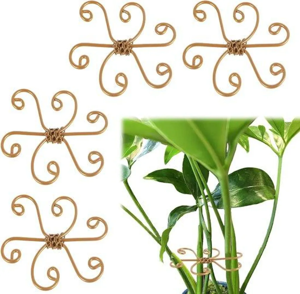 Tuteurs Robustes pour Monstera - Pack de 5 Treillis de Style Modulables