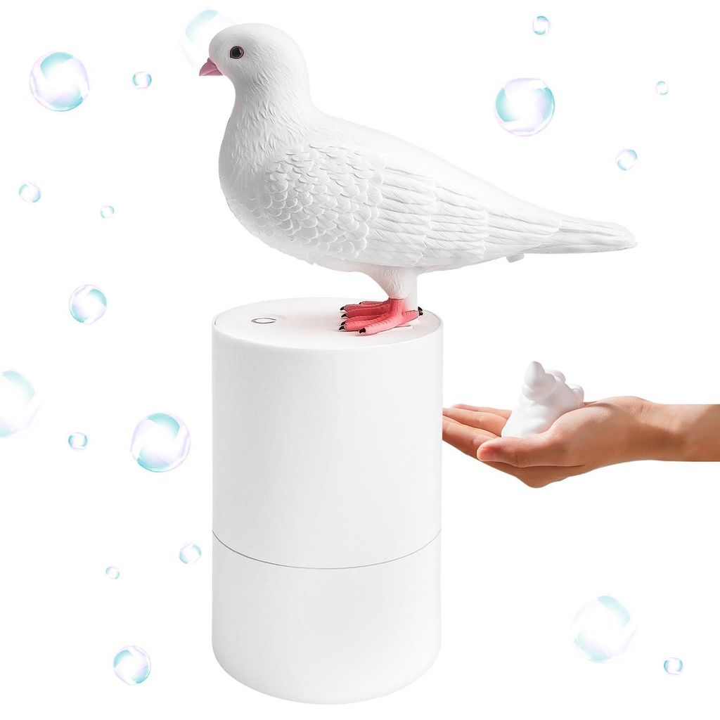 Automatischer Dove Seifenspender, 300 ml elektrischer Seifenspender, Wandmontage mit Infrarotsensor, Dove Schaumseifenspender für Küche, WC und B...