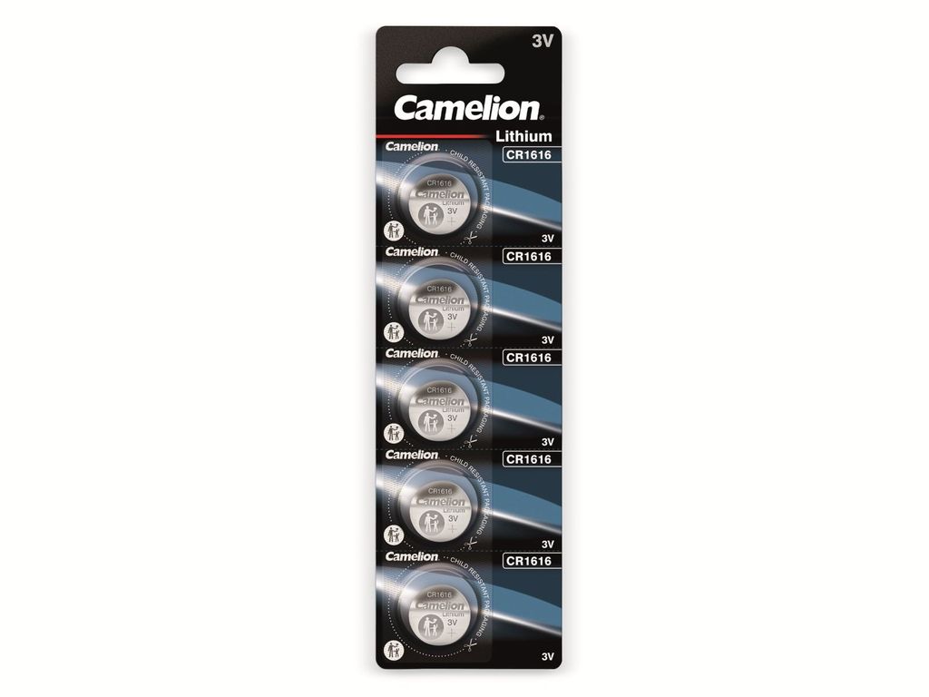 Lithiový knoflíkový článek CAMELION CR2016 Obrázek produktu 