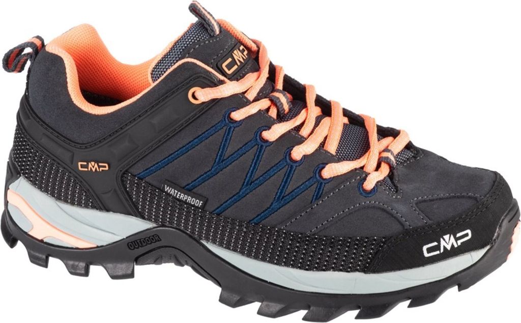 CMP Rigel Low WP 3Q13246-65UP, Trekkingschuhe, Damen, Grau, Größe: 39