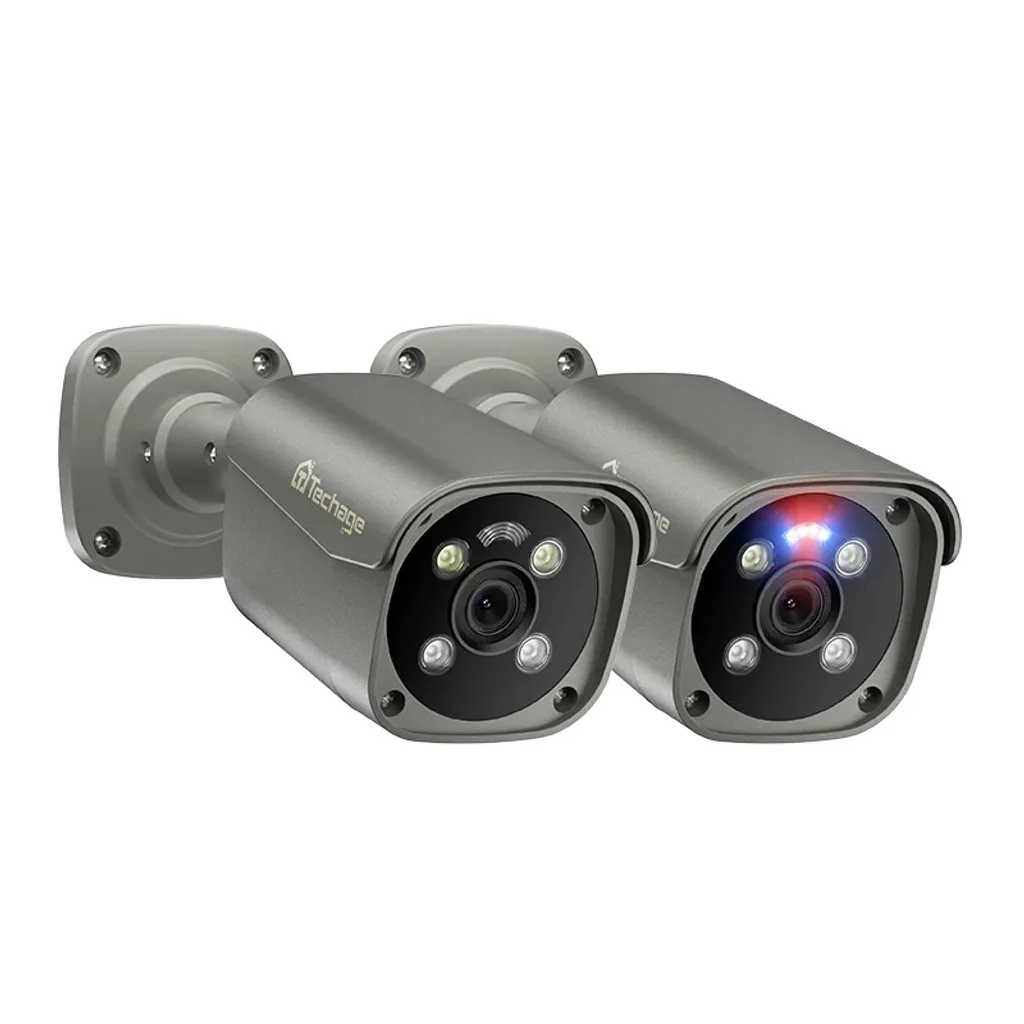 Kit Vidéosurveillance 4K pour Protection Maison et Jardin Extérieur