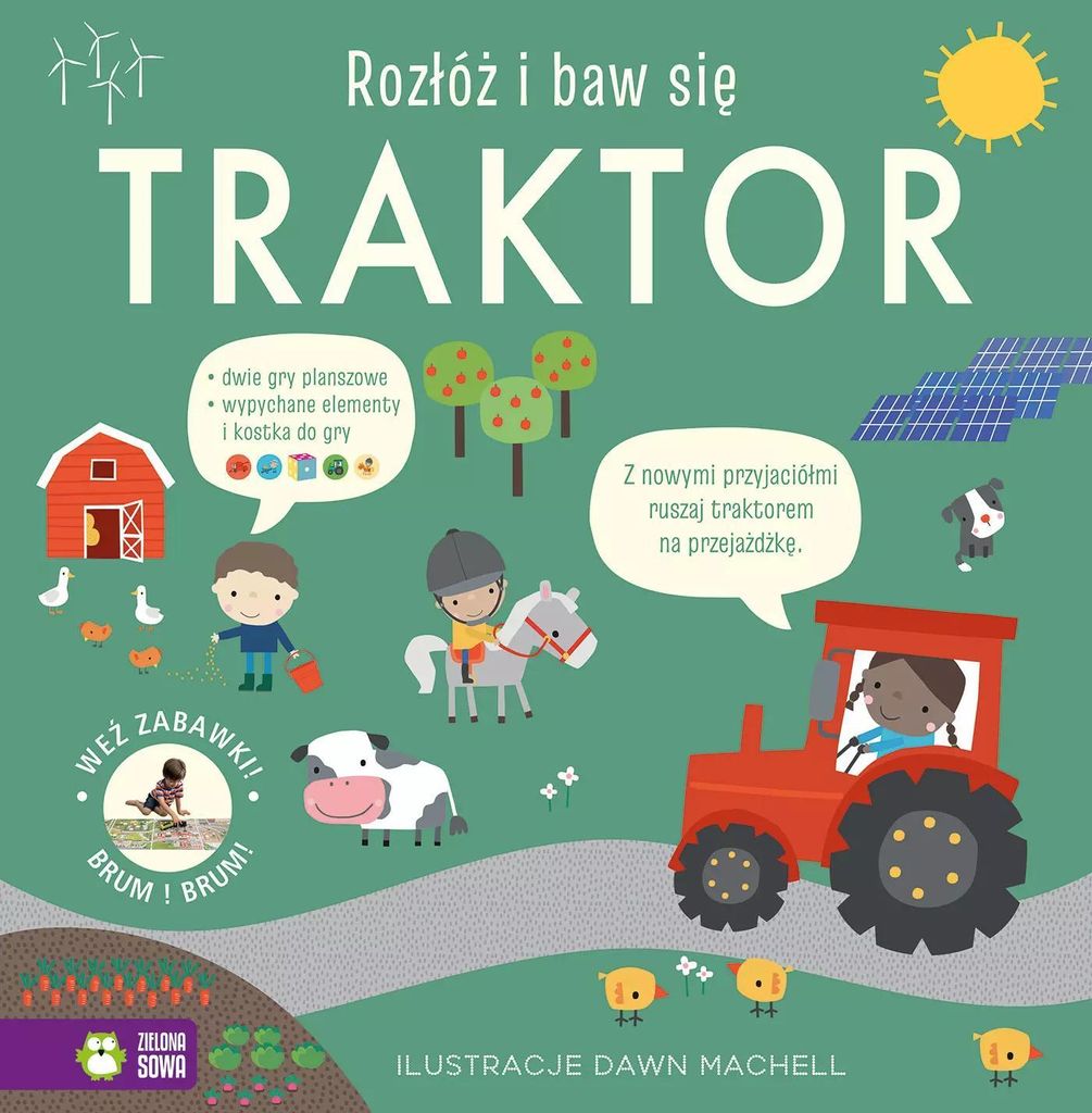 Rozłóż i baw się. Traktor - Opracowanie Zbiorowe (Buch auf Polnisch)
