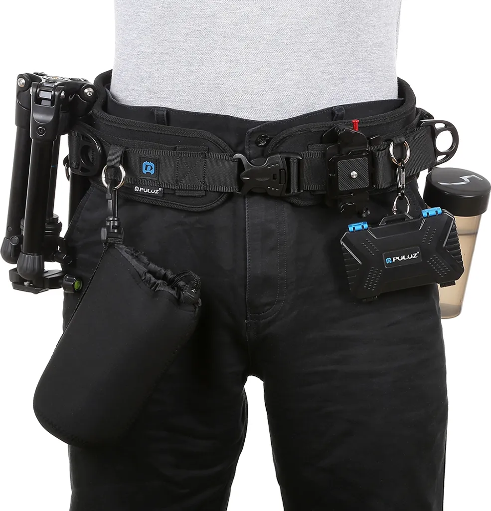 Cintura Professionale PULUZ Porta Fotocamera - Cintura Tecnica Regolabile