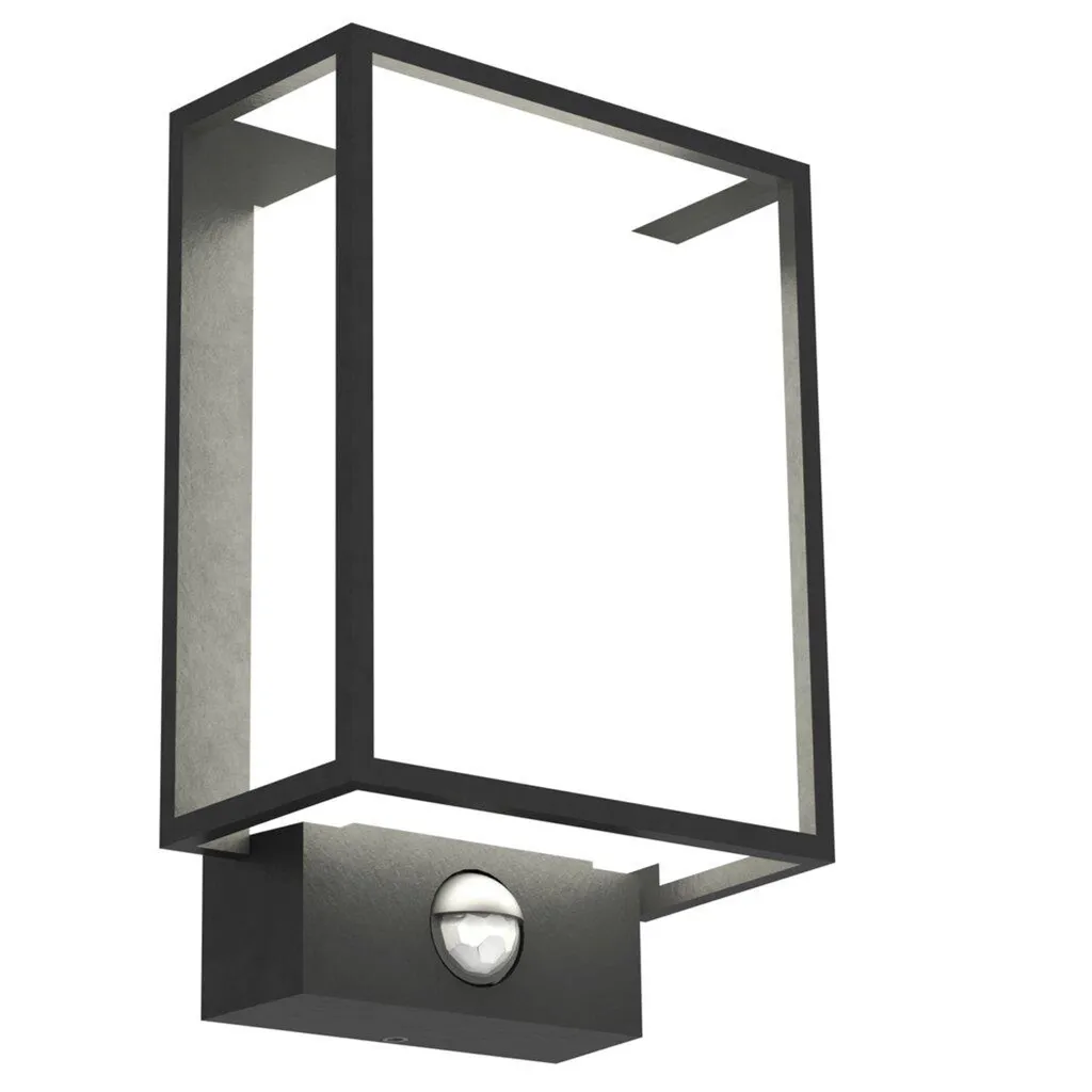 Nordlux Nestor 49051503 Lampe murale LED à détecteur IP44 Noir Variable