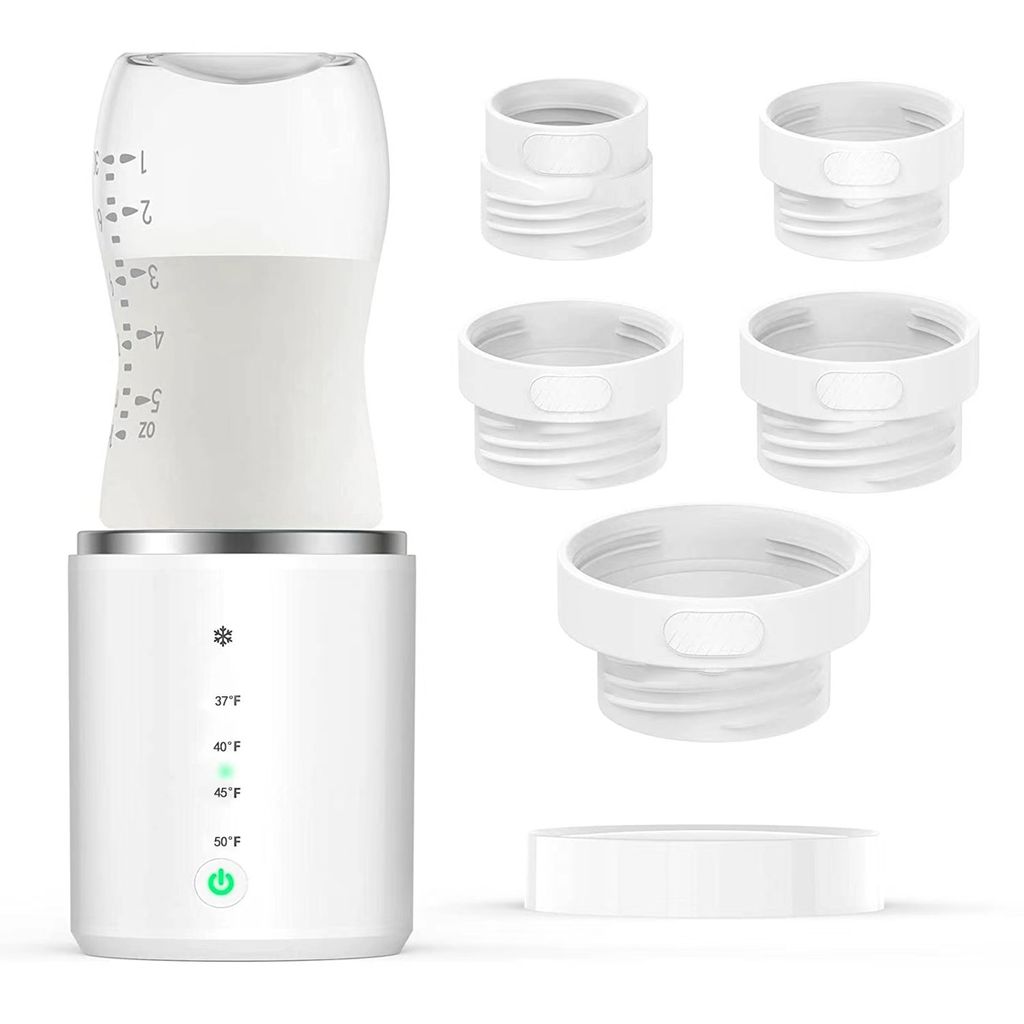 Babyflaschenwärmer,Tragbarer Milchwärmer,4 Temperaturstufen Produktbild 