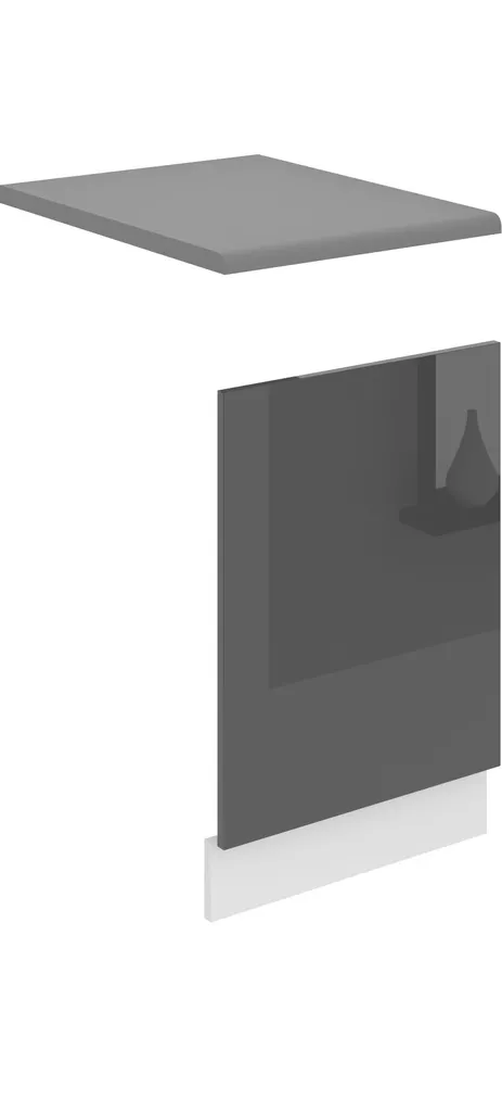 Offerta Pannello Belini 45cm Argento Lucido per Lavastoviglie PO