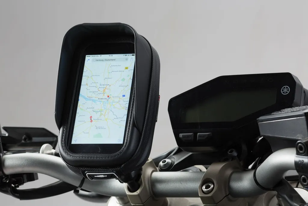 Support GPS Moto universel avec housse étanche Navi Case Pro S Taille S
