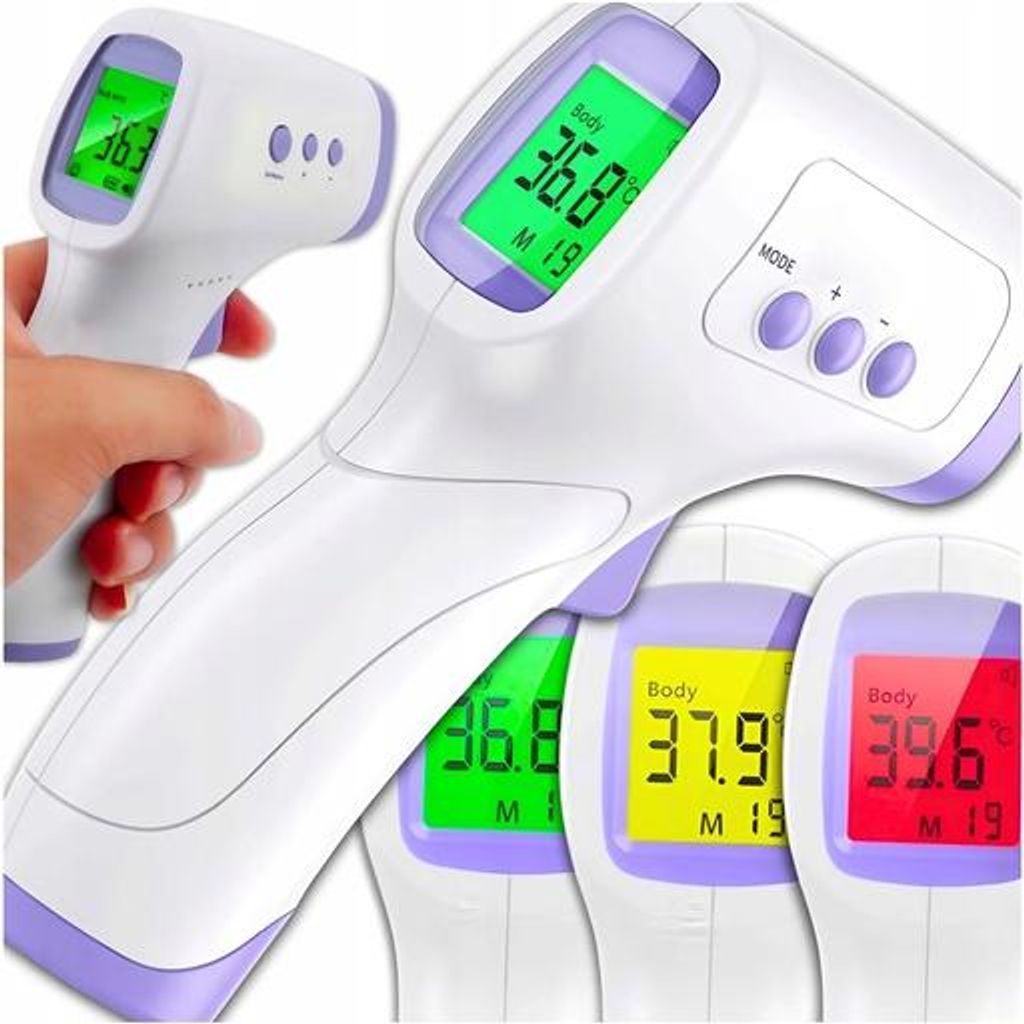 Infrarot Fieberthermometer Kontaktlos Stirn Thermometer 1S Produktbild 