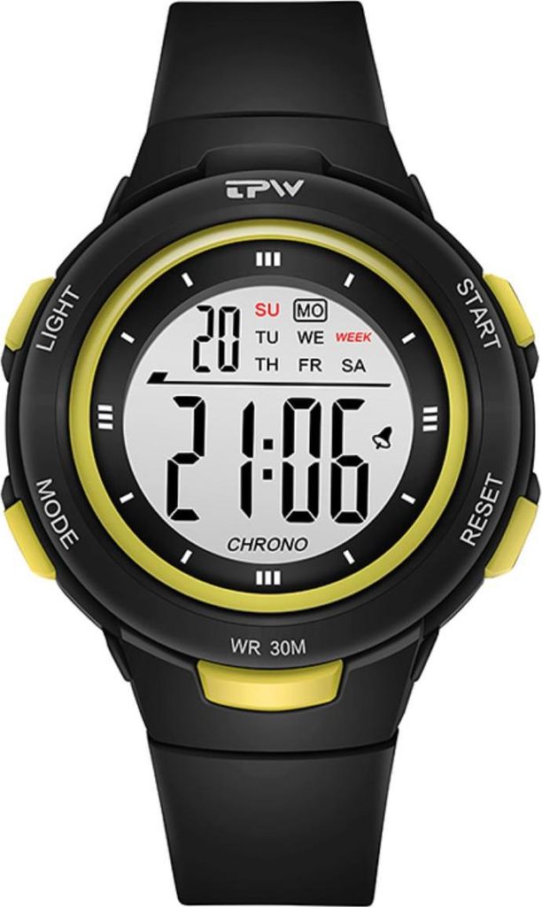 TechKidz, Kinderuhr Digitalanzeige, Modell Exia, Schwarz