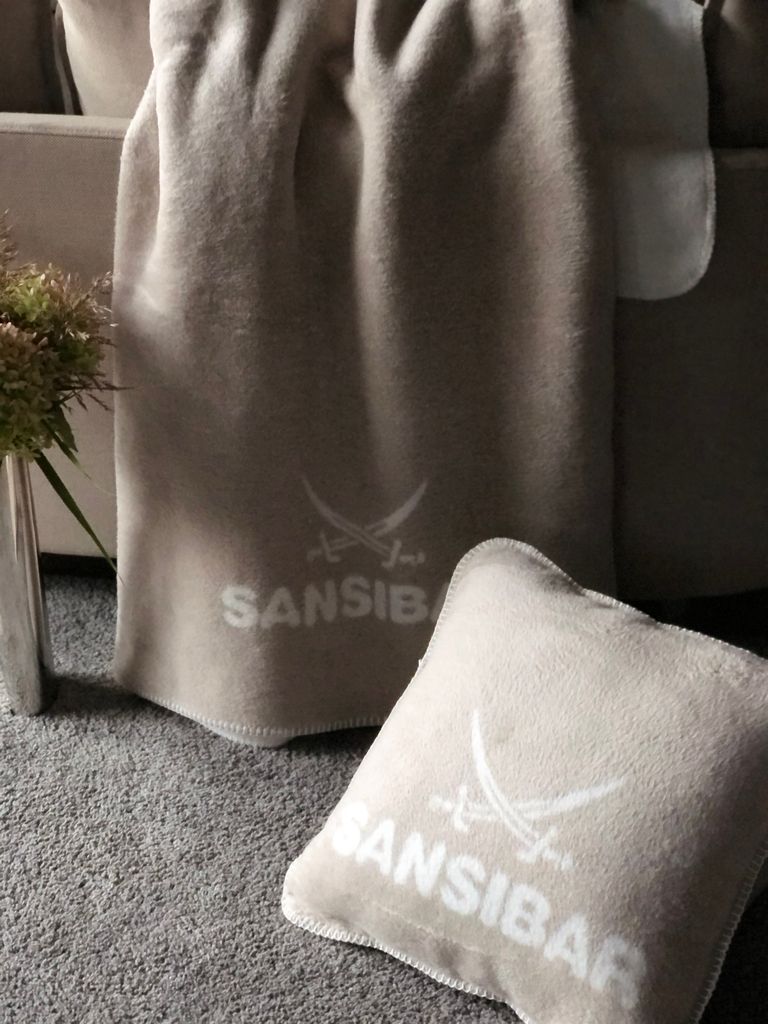 Sansibar Jacquard Kissenhülle "Doubleface", 50x50 cm, taupe Produktbild 4
