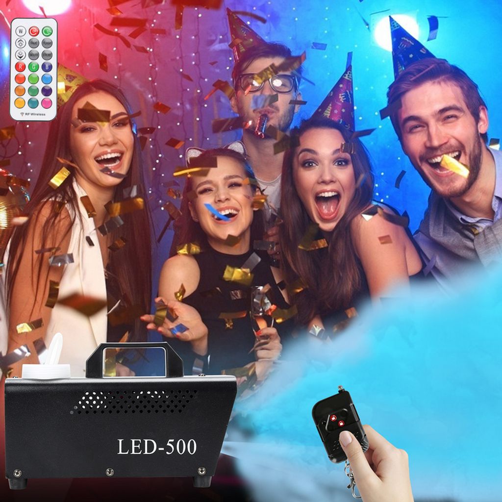 TolleTour Fog Machine 500W kouřový stroj Profesionální a Obrázek produktu 3