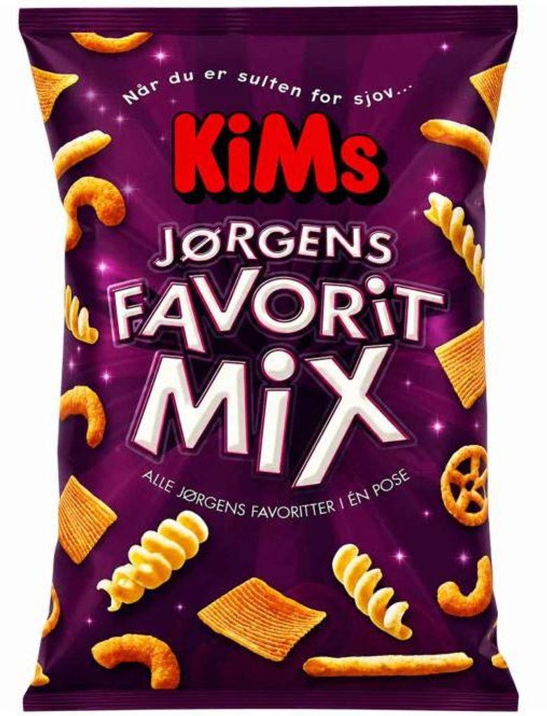 KiMs Jørgens Favorit Mix 130g Produktbild 