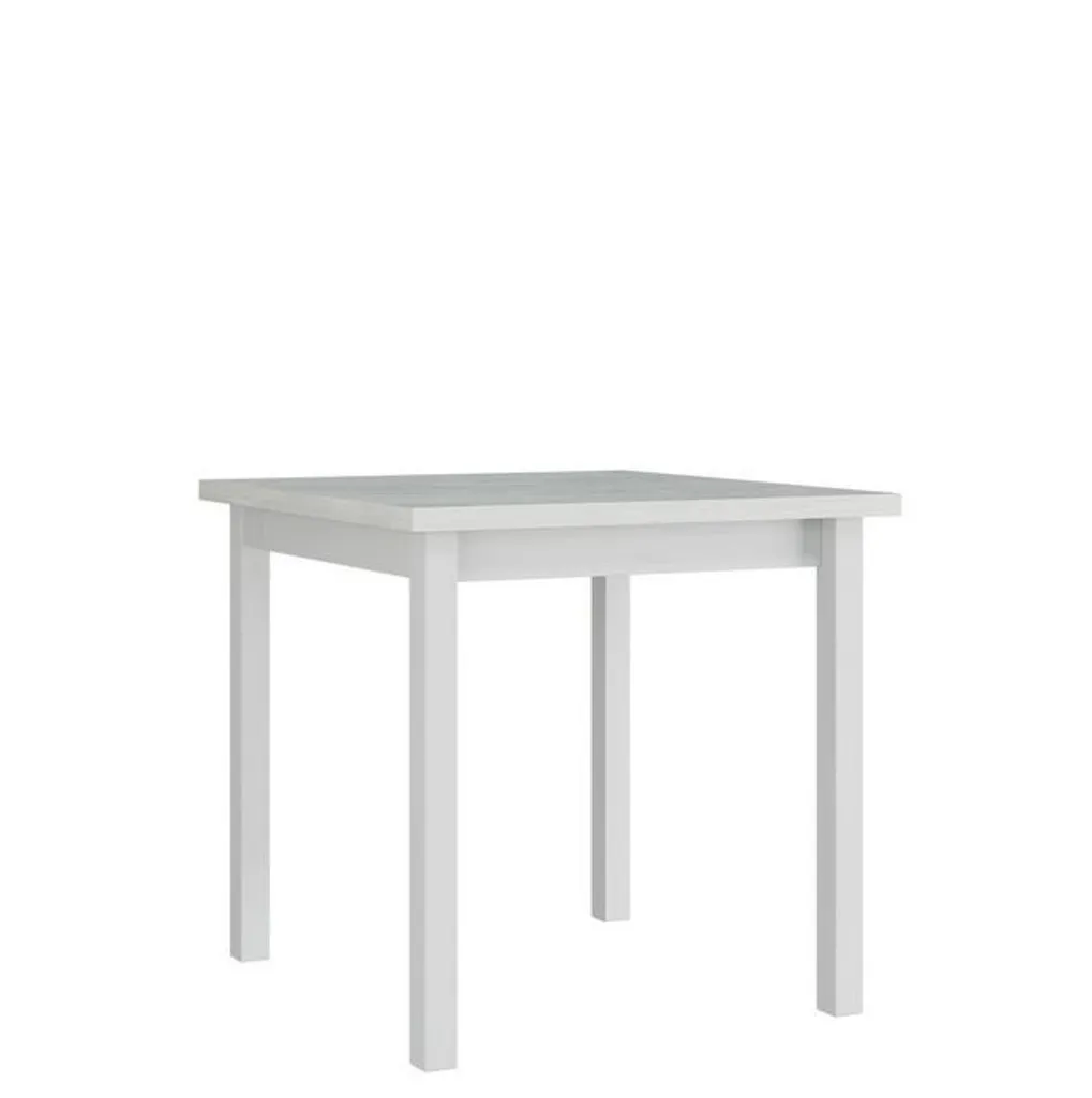Table de cuisine 80x80 cm ARGYLE 9 noyer - Table de repas carrée bois
