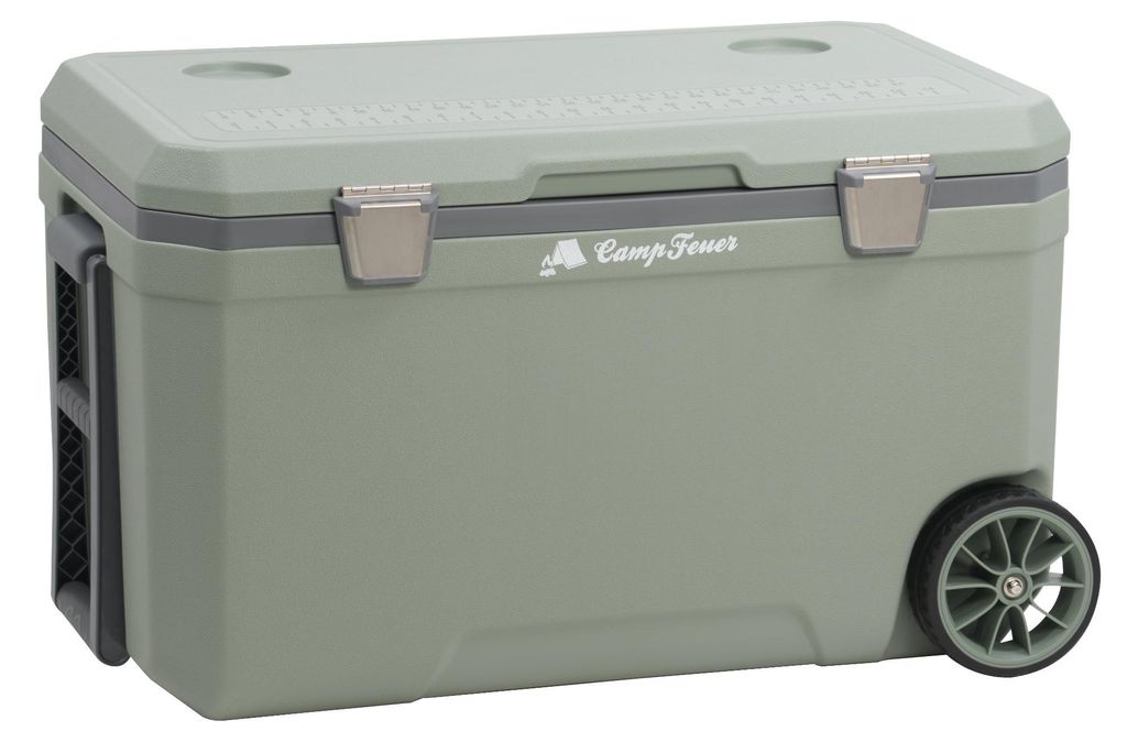 Glacière CampFeuer lightgreen 70 litres avec roulettes, Image du produit 