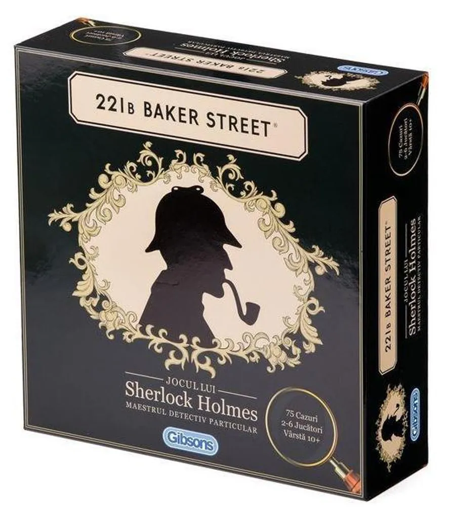 Jeu de société d'enquête Sherlock Holmes 221B Baker Street FR