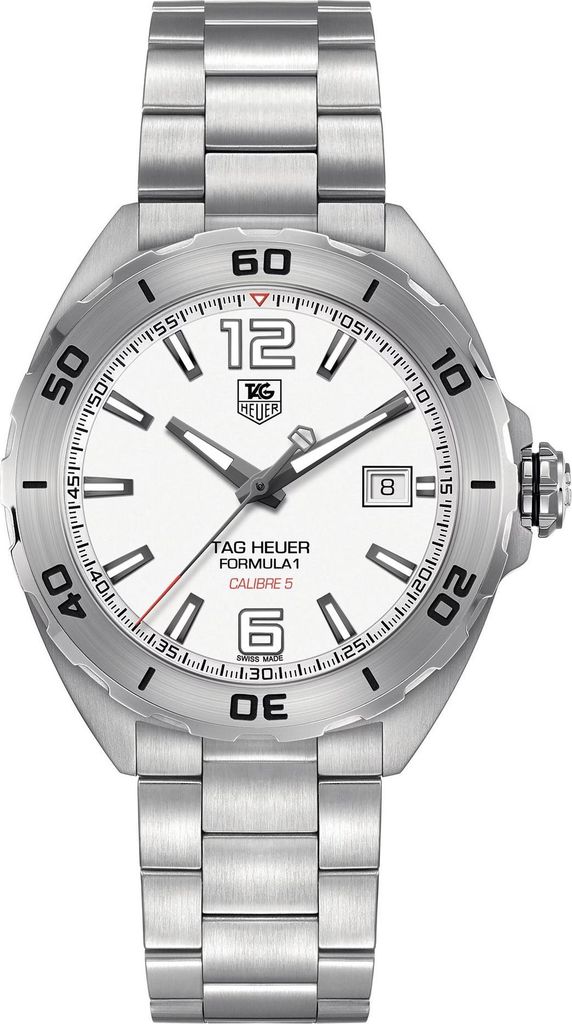 Montre Tag Heuer Formula 1 pour homme, argentée, Image du produit 