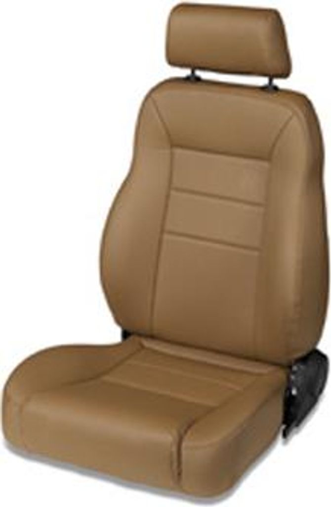 Vordersitz Sitz Sitze braun von Bestop links klappbar Jeep CJ Wrangler 76-06