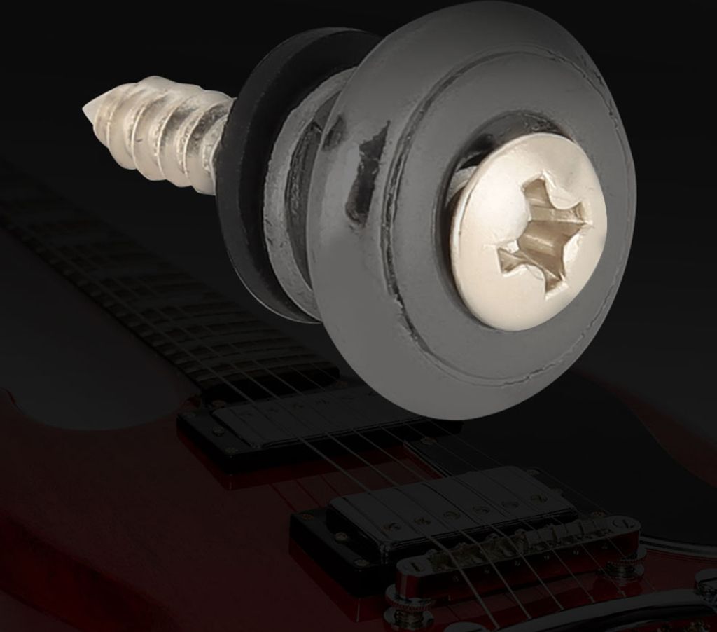 Guitar Strap Lock, Guitar Strap Buttons, Metal Guitar Strap Lock, Guitar Strap End Pin, Bass Strap Lock