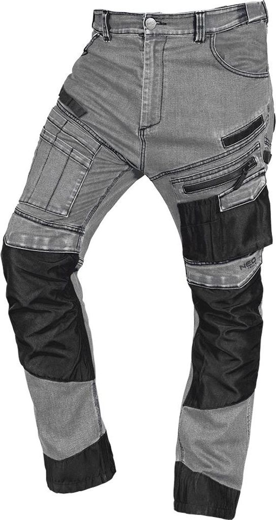 NEO TOOLS Robuste Jeans Arbeitshose - Strapazierfähige Produktbild 
