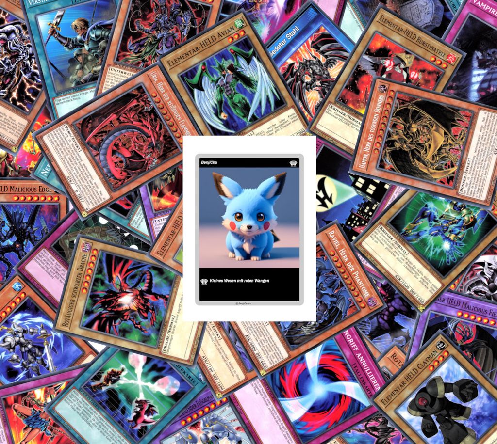 1000 Yugioh Karten - Deutsch - Top Zustand inkl. BenjiChu Sammelobjekt