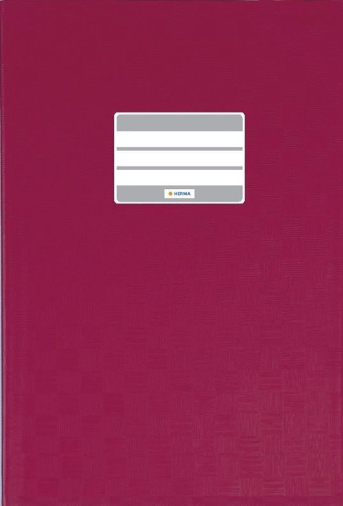 Herma 7450 7450 Protège-cahier PP A4 couverture/bordeaux Image du produit 