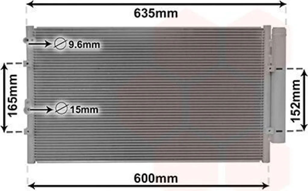 Réparez votre clim TOYOTA GT 86 avec ce condenseur VAN WEZEL 51005102