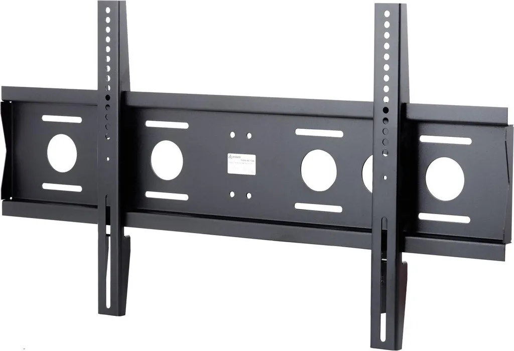 EDBAK Supporto TV Parete 50-86 pollici 80kg - Staffa Professionale Nera