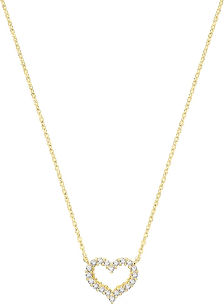 Collier Cœur Or 375 : Un Bijou Précieux Anti-Ternissement et Durable