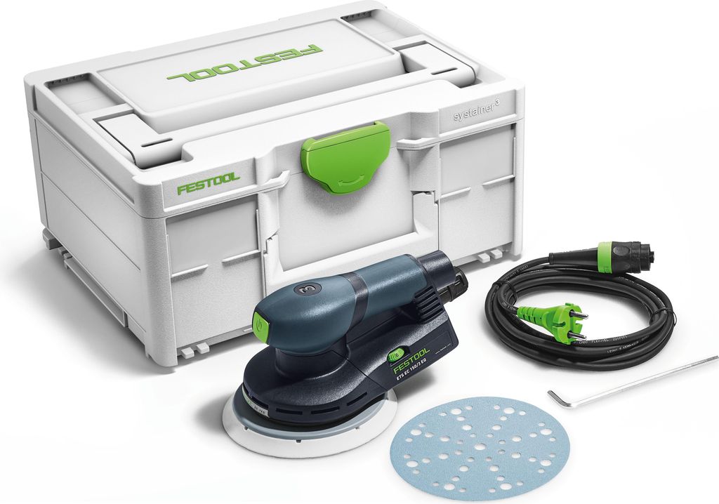 Ponceuse excentrique 400 W  ETS EC 150/3 EQ-Plus en coffret Image du produit 