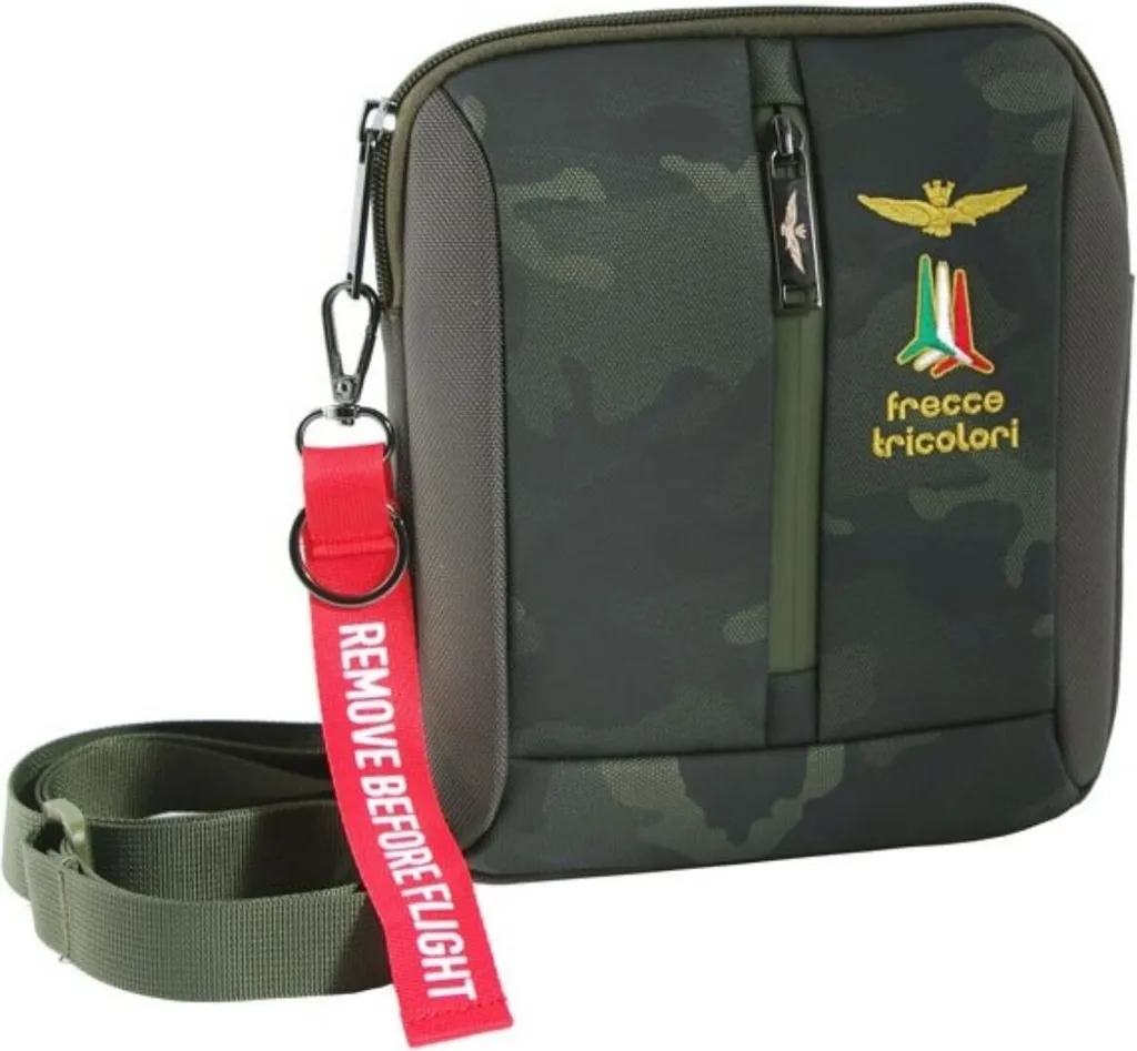 Sac à bandoulière Aeronautica Militare AM520VE - Style Militaire Authentique