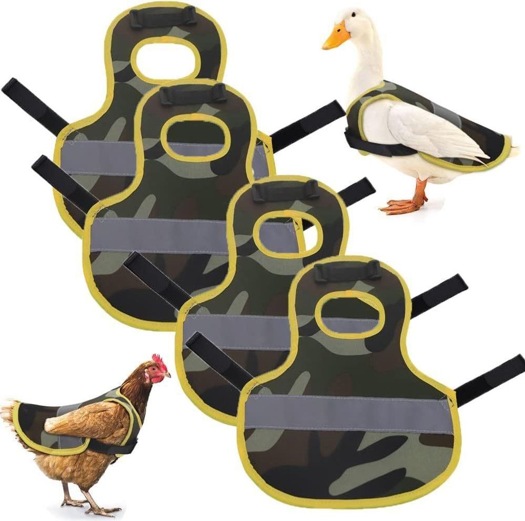 INF Gilet riflettente per polli, anatre e oche in tessuto Immagine del prodotto 