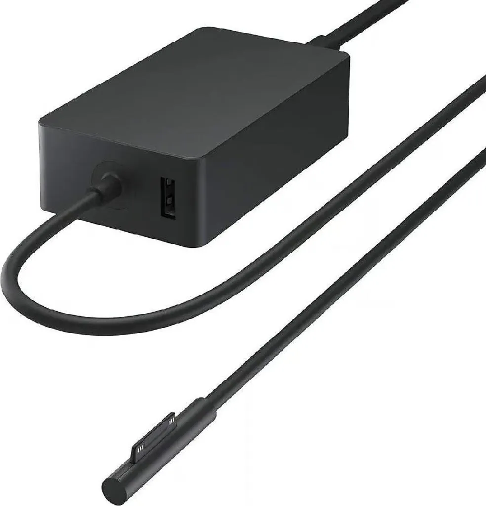 Bloc d'Alimentation Microsoft Surface 65W Original W8Z-00005 Noir