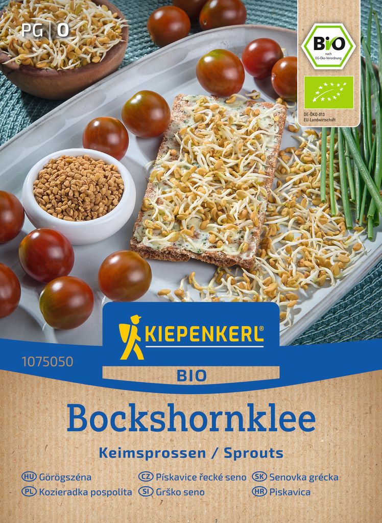 Kiepenkerl Keimsprossen-Saat Bockshornklee Trigonella foenum-graecum 50 g