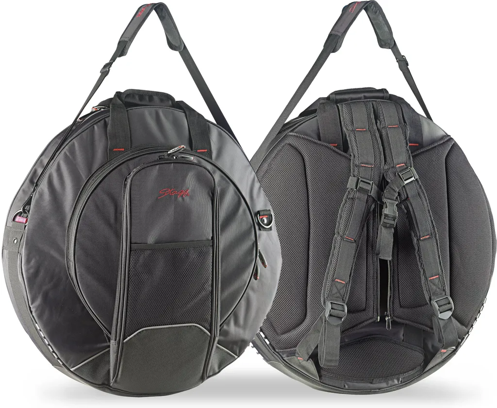 Évitez les rayures : sac cymbale 22 pouces Stagg SCYBB-22 protecteur